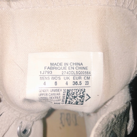 grey converse - Picture 4 of 4